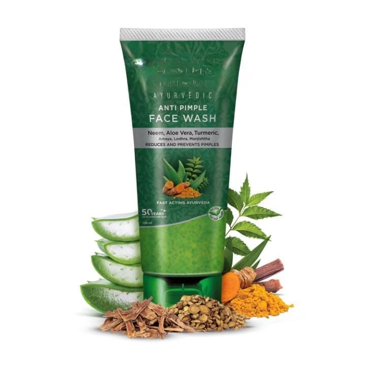 Medimix Ayurvedic Face Wash for All Skin Types - Soap Free - Paraben Free (100 ml / 3.4 oz) β image 1