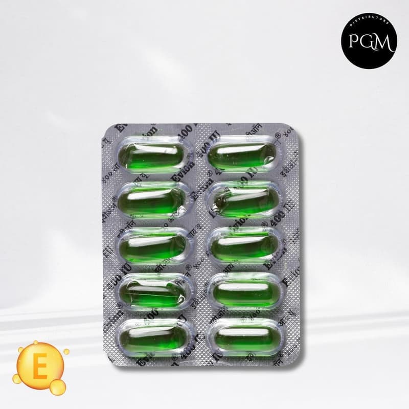 50 Evion Capsules V, Glowing Skin 400 mg New โ image 1