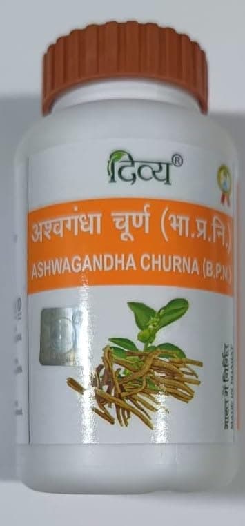 Patanjali Ashwagandha Churna 100g | Ayurvedic Herbal Powder for Strength, Stress Relief & Immunity β image 1