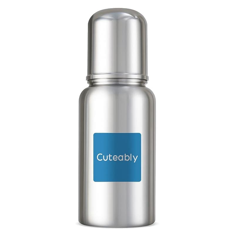 Stainless Steel Baby Bottle, 150ml/200ml/300ml, BPA Free, Pack of 2 (300 ML) — image 1