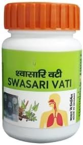 PatanjaliPure Herbs Divya Swasari Vati – 44g | Ayurvedic Respiratory Support for Cough, Cold & Breathing Relief Pack of 4
