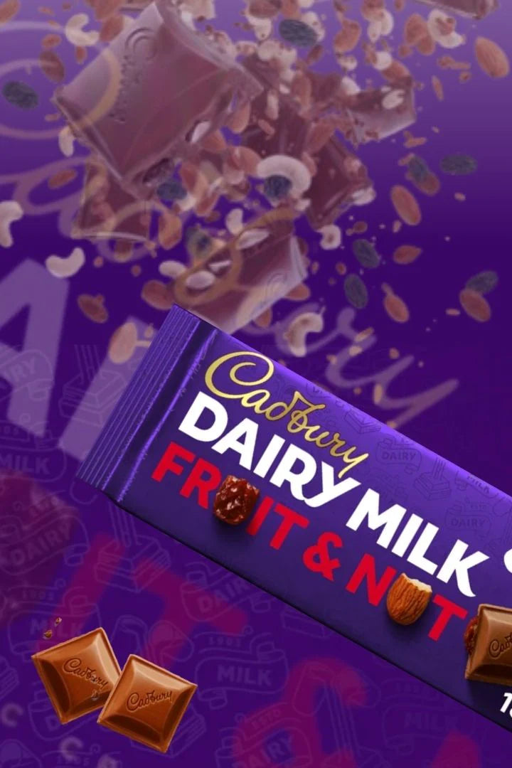 Dairy milk fruit nut