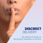 Durex Invisible Super Ultra Thin Condoms for Men - 10 Count - Packaging May Vary