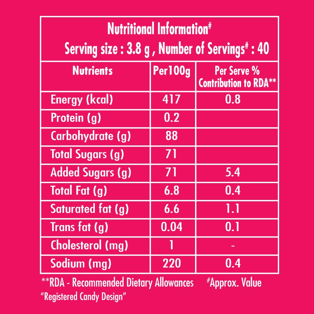 Alpenliebe Gold Cream Strawberry Flavoured Candy Pouch | Rich Creamy Toffees | 90 Pieces | 297 g