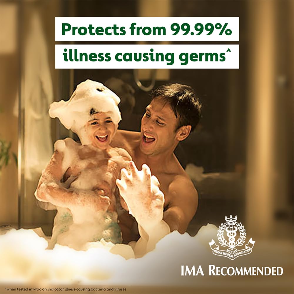 Dettol Original Antibacterial Bar Soap, Germ Protection Bath Soap, Fresh Clean Fragrance, 100g Each (Pack of 6)