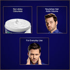 Parachute Advansed Hair Cream For Men |Hair Cream After Shower |Goodness of Coconut| Moisturizes & Strengthens Hair| For Soft, Smooth Hair| Non Sticky | 3.3 Fl.oz. | Pack of 3