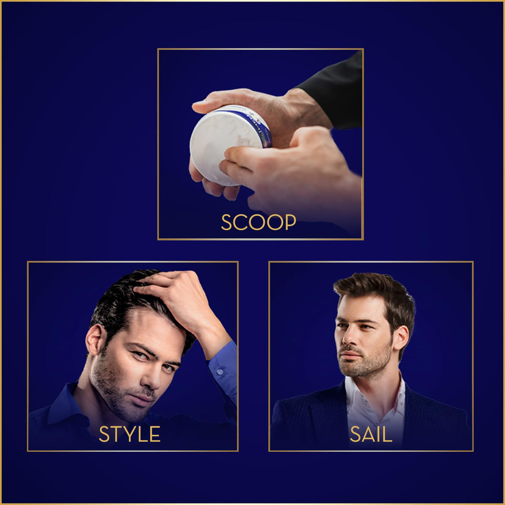 Parachute Advansed Hair Cream For Men |Hair Cream After Shower |Goodness of Coconut| Moisturizes & Strengthens Hair| For Soft, Smooth Hair| Non Sticky | 3.3 Fl.oz. | Pack of 3