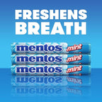Mentos The Chewy Mint Candy Rolls – Mint Flavour, 858g (30 Rolls x 28.6g Each) | Bulk Pack for Wholesale & Retail