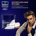 Parachute Advansed Hair Cream For Men |Hair Cream After Shower |Goodness of Coconut| Moisturizes & Strengthens Hair| For Soft, Smooth Hair| Non Sticky | 3.3 Fl.oz. | Pack of 3