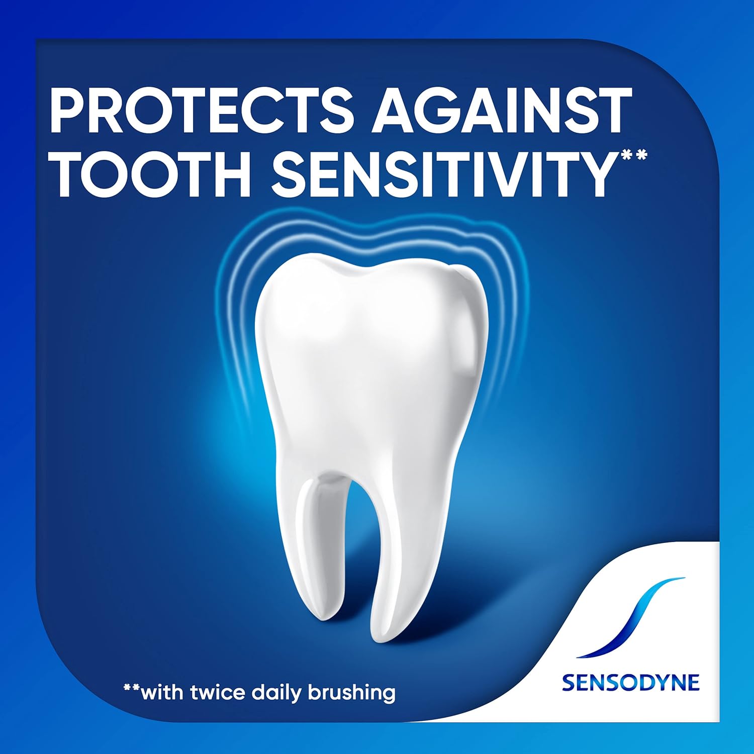 Sensodyne Repair & Protect Whitening Toothpaste for Sensitive Teeth & Cavity Protection, Daily Sensitivity Relief, Fluoride Toothpaste, 3.4 oz Each (Pack of 4)