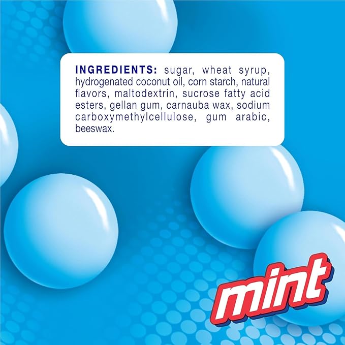 Mentos The Chewy Mint Candy Rolls – Mint Flavour, 858g (30 Rolls x 28.6g Each) | Bulk Pack for Wholesale & Retail