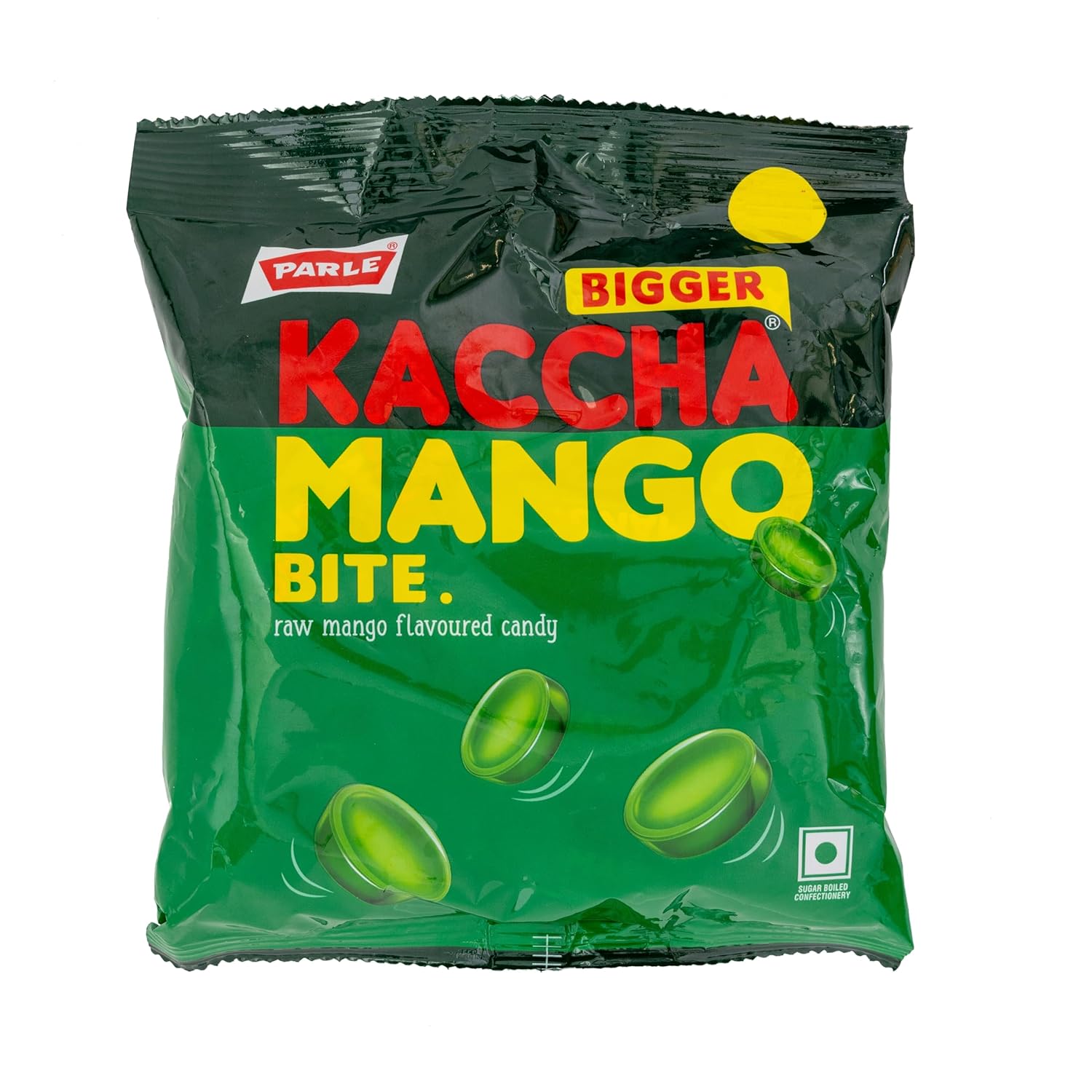 Parle Kaccha Mango Toffee – Raw Mango Flavour Candy | 50 Pieces (217.8g)Pack of 2