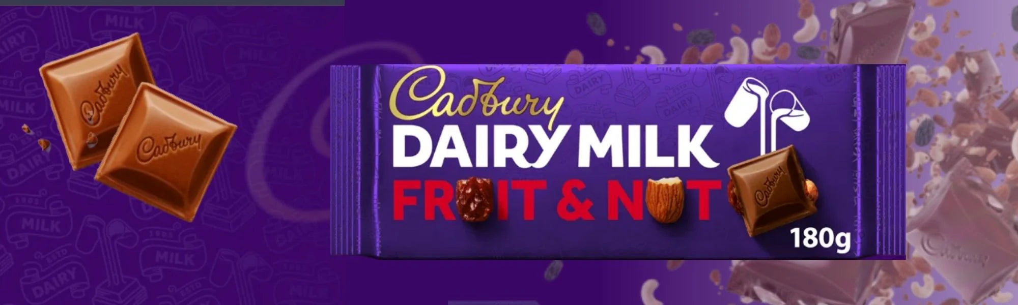 Dairy milk fruit nut