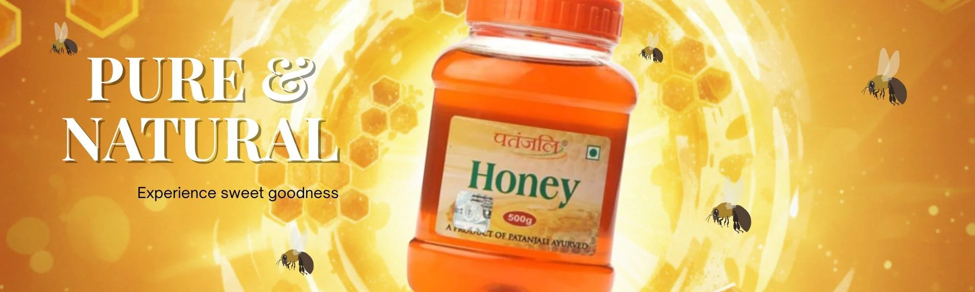 Pure natural honey